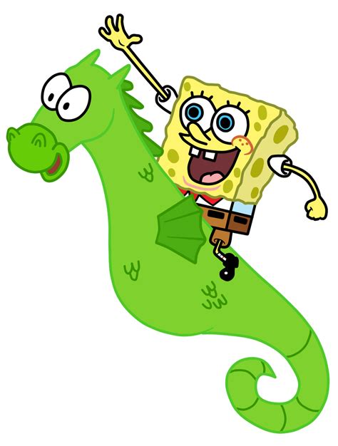 spongebob seahorse